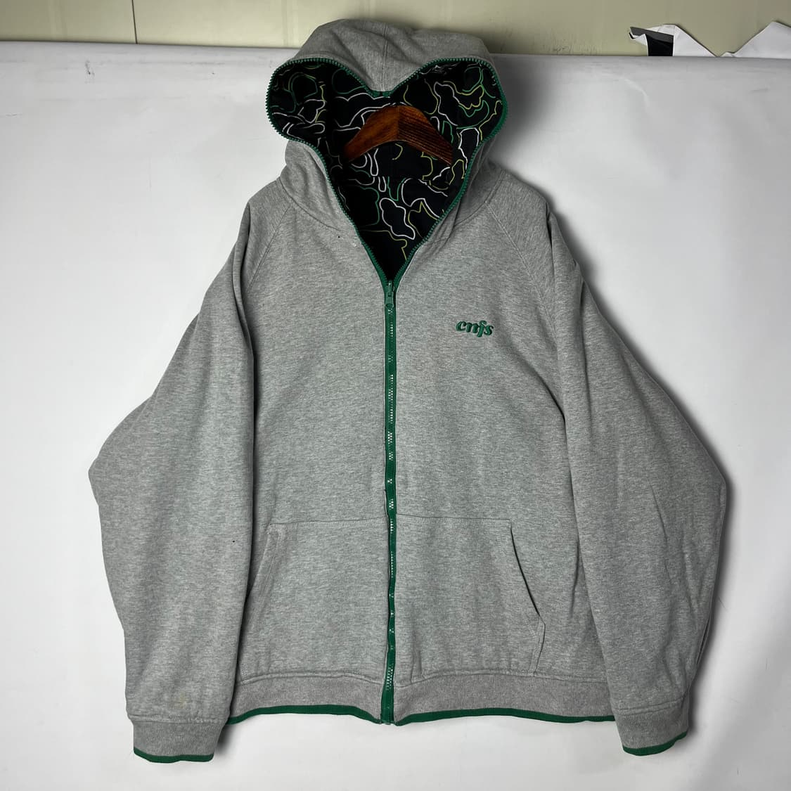 [CONFUSE] 컨퓨즈 리버시블 카모 후드집업 상품이미지4