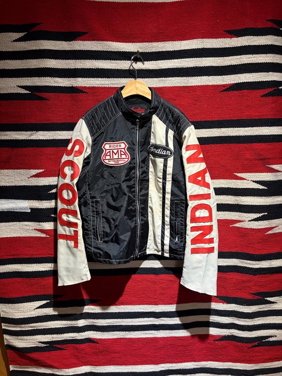 Indian ama biker jacket / 인디언 웨스턴 바이커자켓 상품이미지1