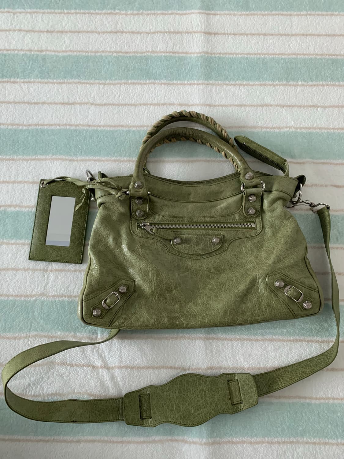 발렌시아가 시티 모터백 퍼스트 가방 상품이미지6