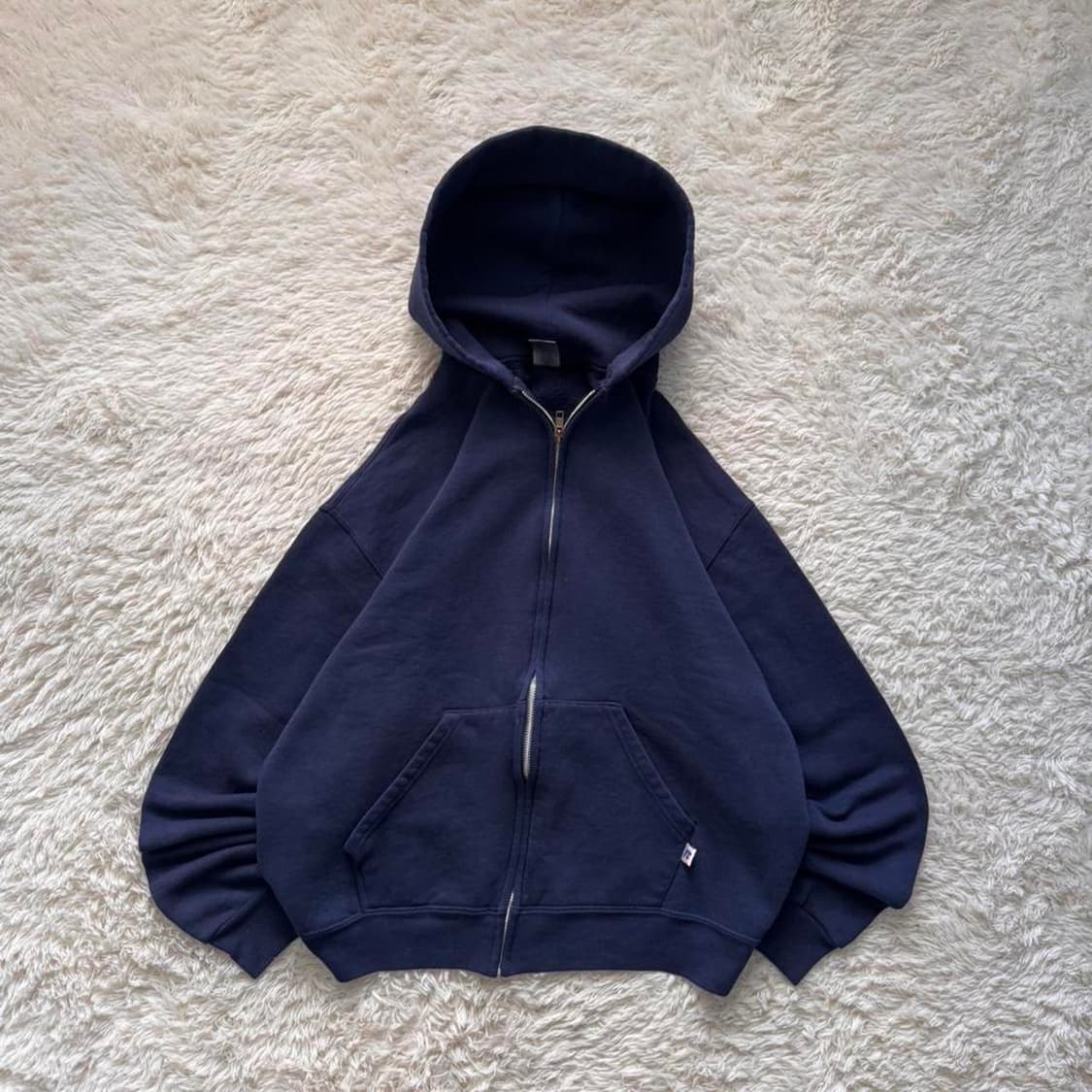 러셀 애슬레틱 빈티지 후드 집업 상품이미지1