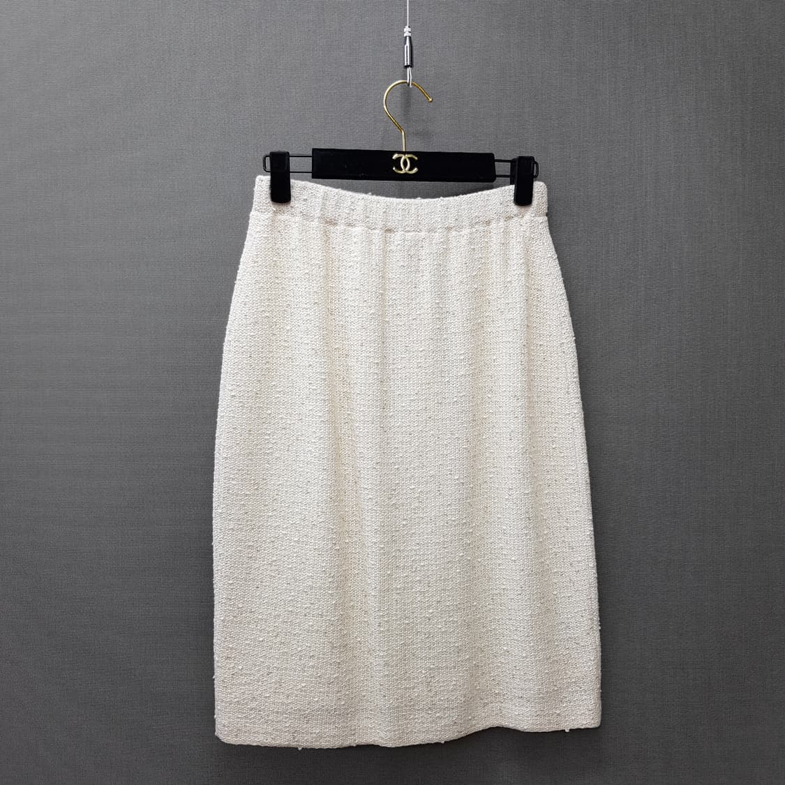 세인트존 STJOHN 부클 니트 자켓  스커트 투피스 세트 4.6사이즈 상품이미지5