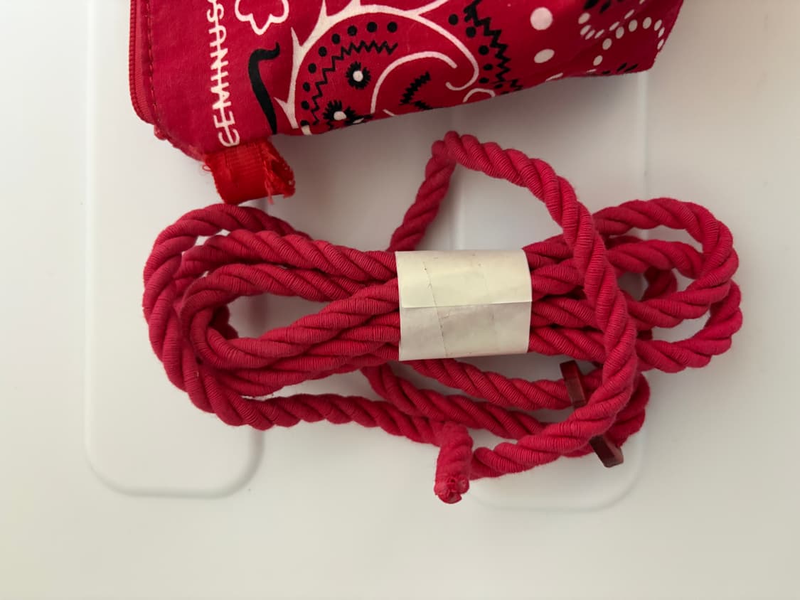 [한정판] 지디 피마원 파우치 레드 상품이미지4