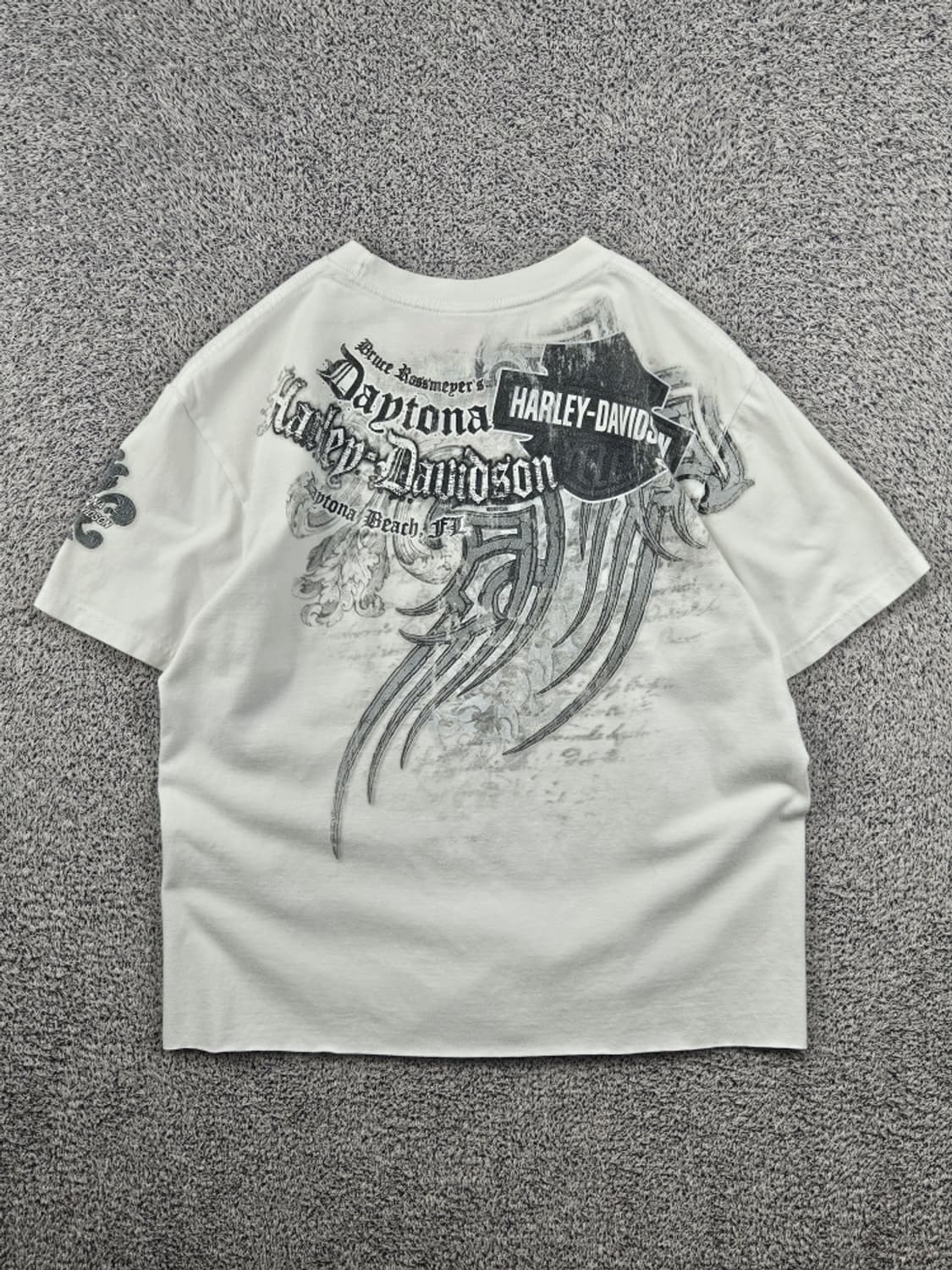 할리데이비슨 데이토나 비치 반팔 티셔츠 ( S추정 ) / 11648 상품이미지3