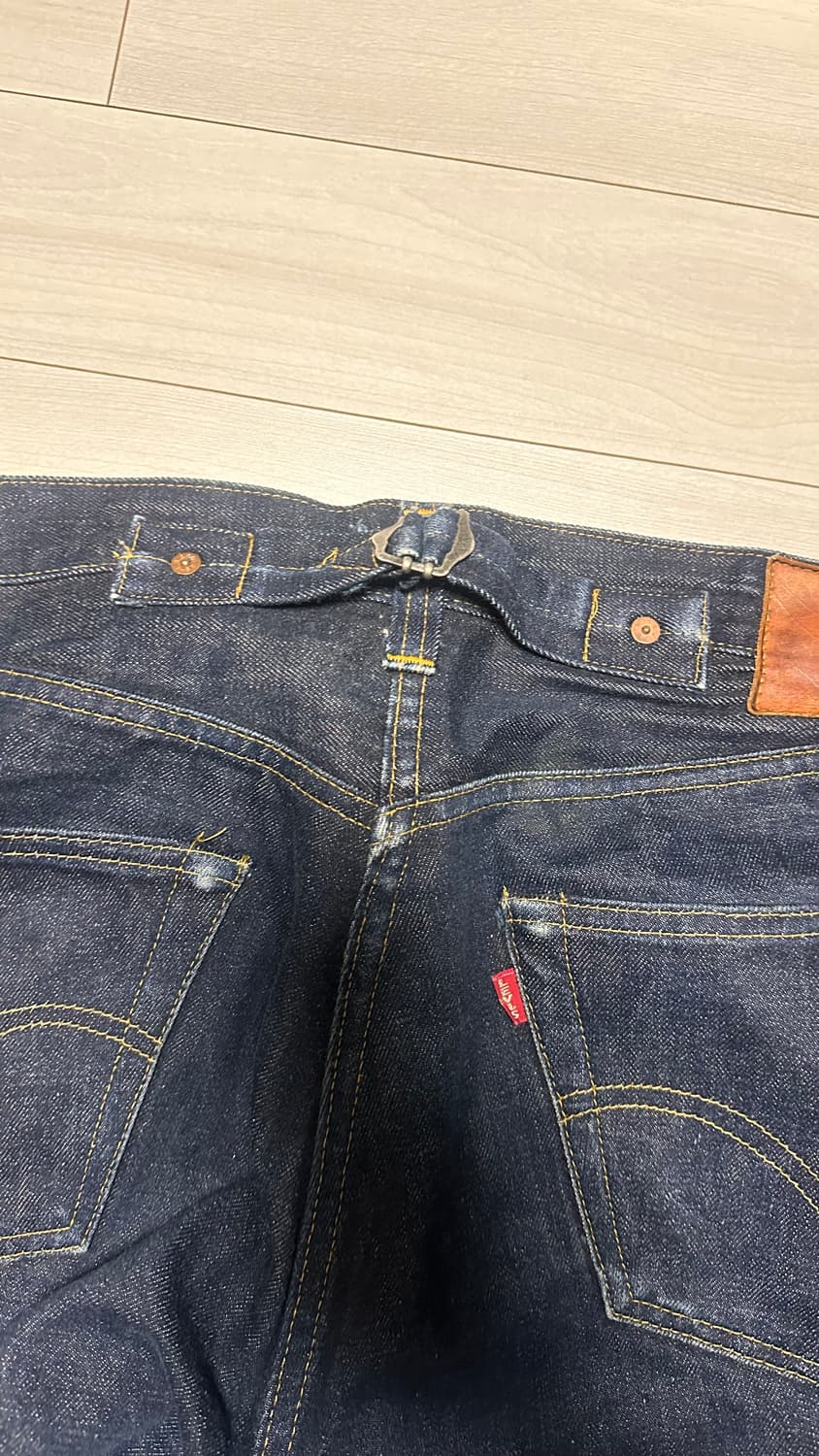 리바이스 501XX BIG E 신치백 셀비지 팬츠 W32 L28 상품이미지7