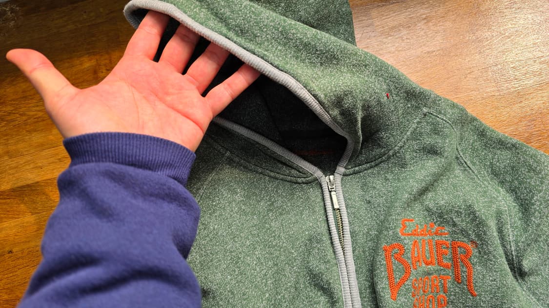 EDDIE BAUER 에디바우어 하프 집업 후드  상품이미지6