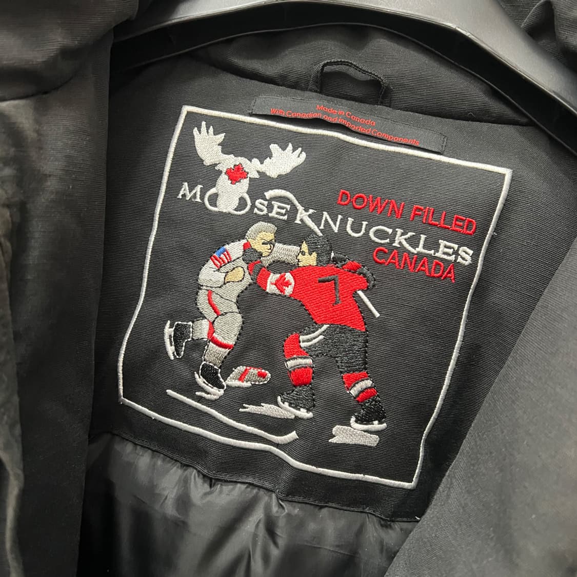 무스너클 발리스틱 화이트퍼 패딩 점퍼 M 상품이미지5