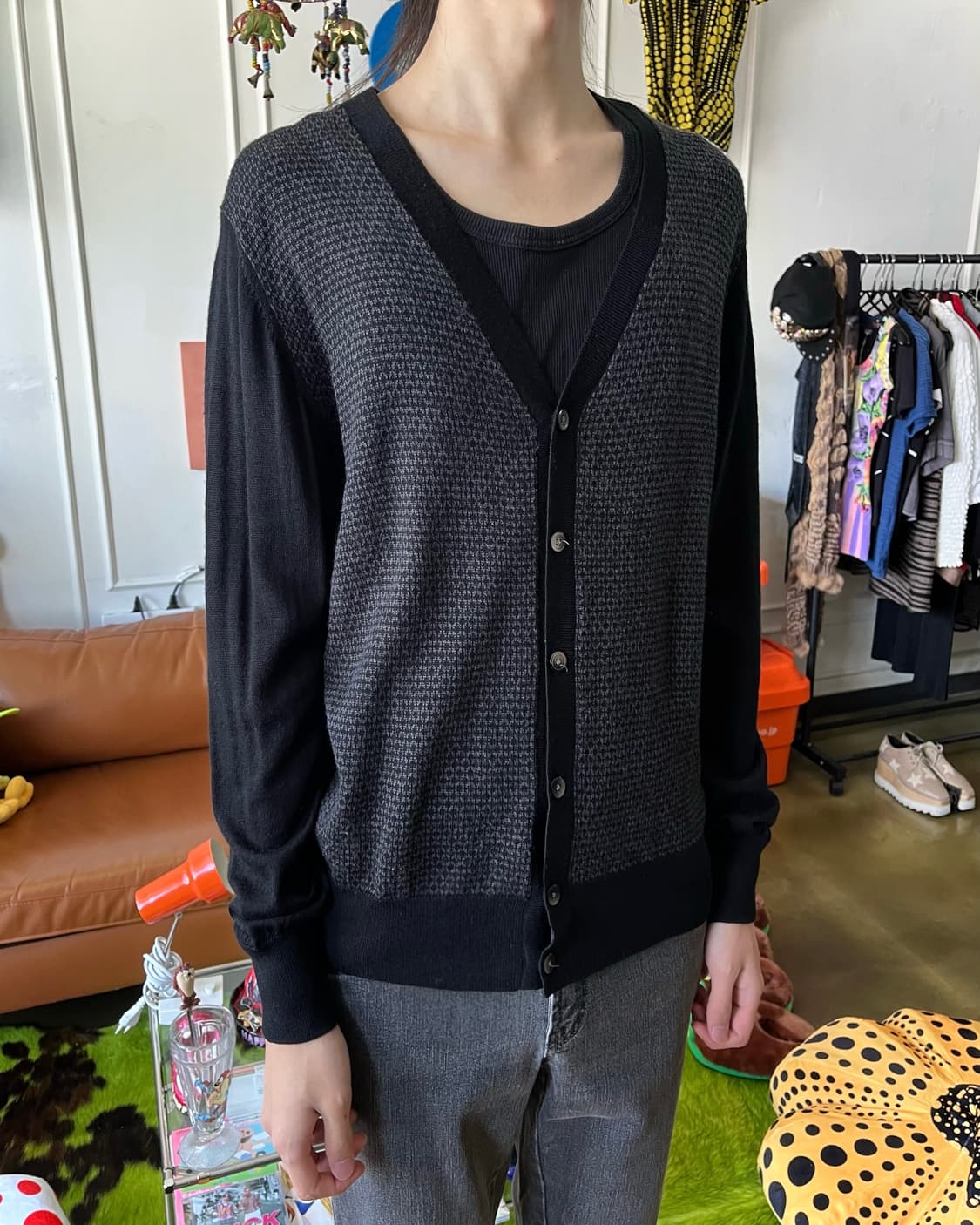 HIROKO KOSHINO Homme Japan knit Cardigan 상품이미지2