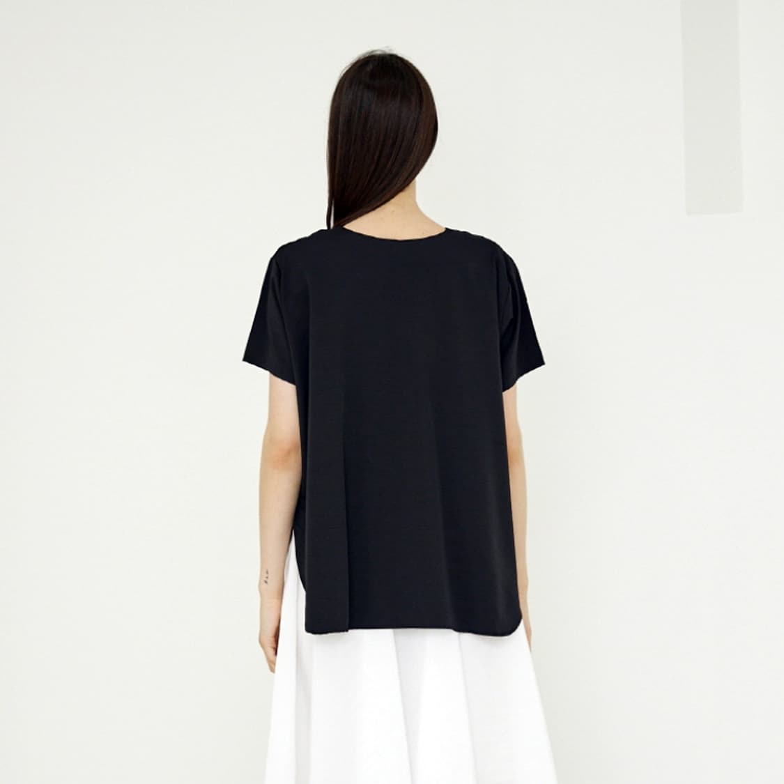 에콘(EKHON) 슬릿 블라우스 프리사이즈 상품이미지3