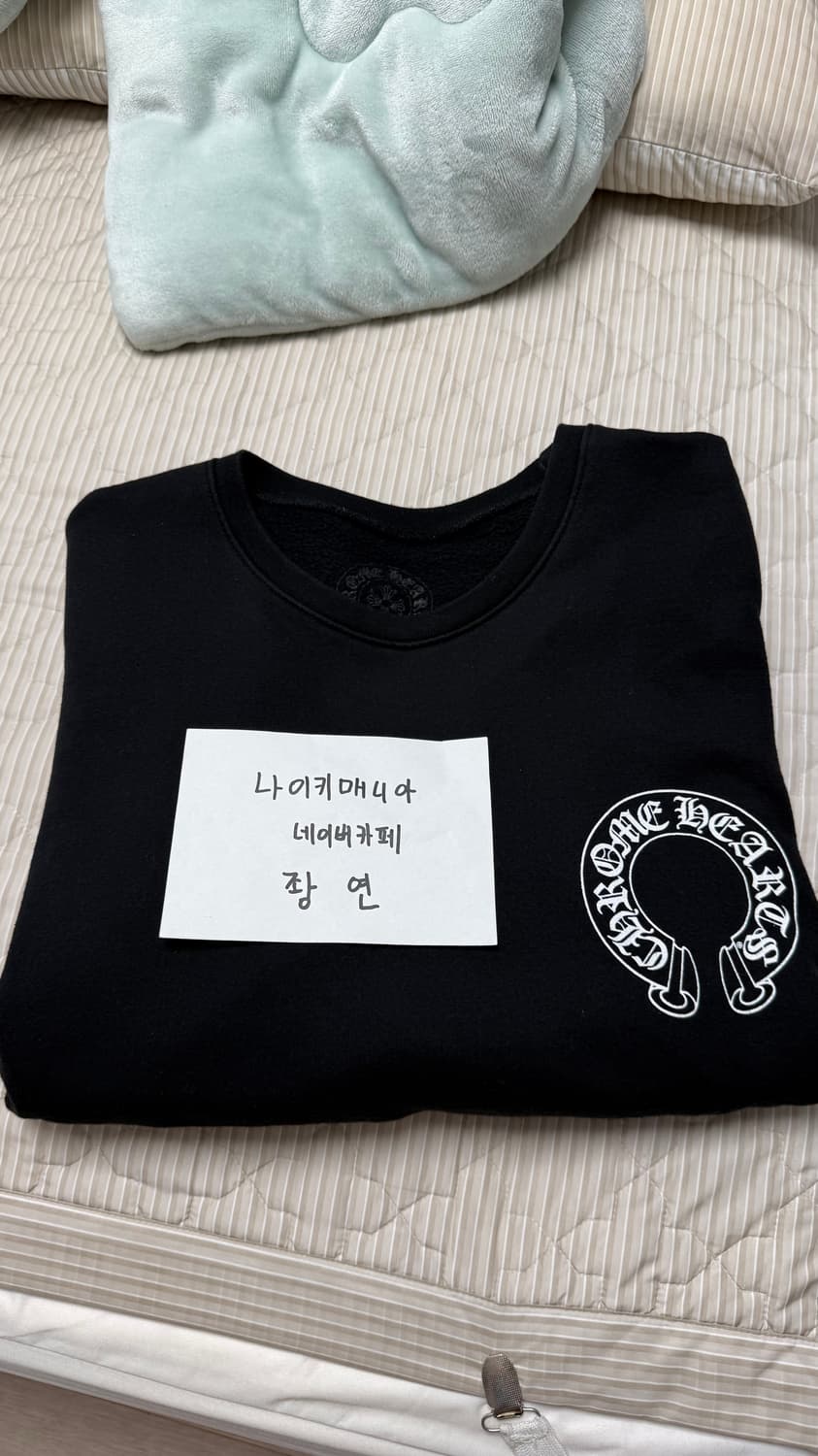 [L] 크롬하츠 홀스슈 맨투맨 상품이미지1