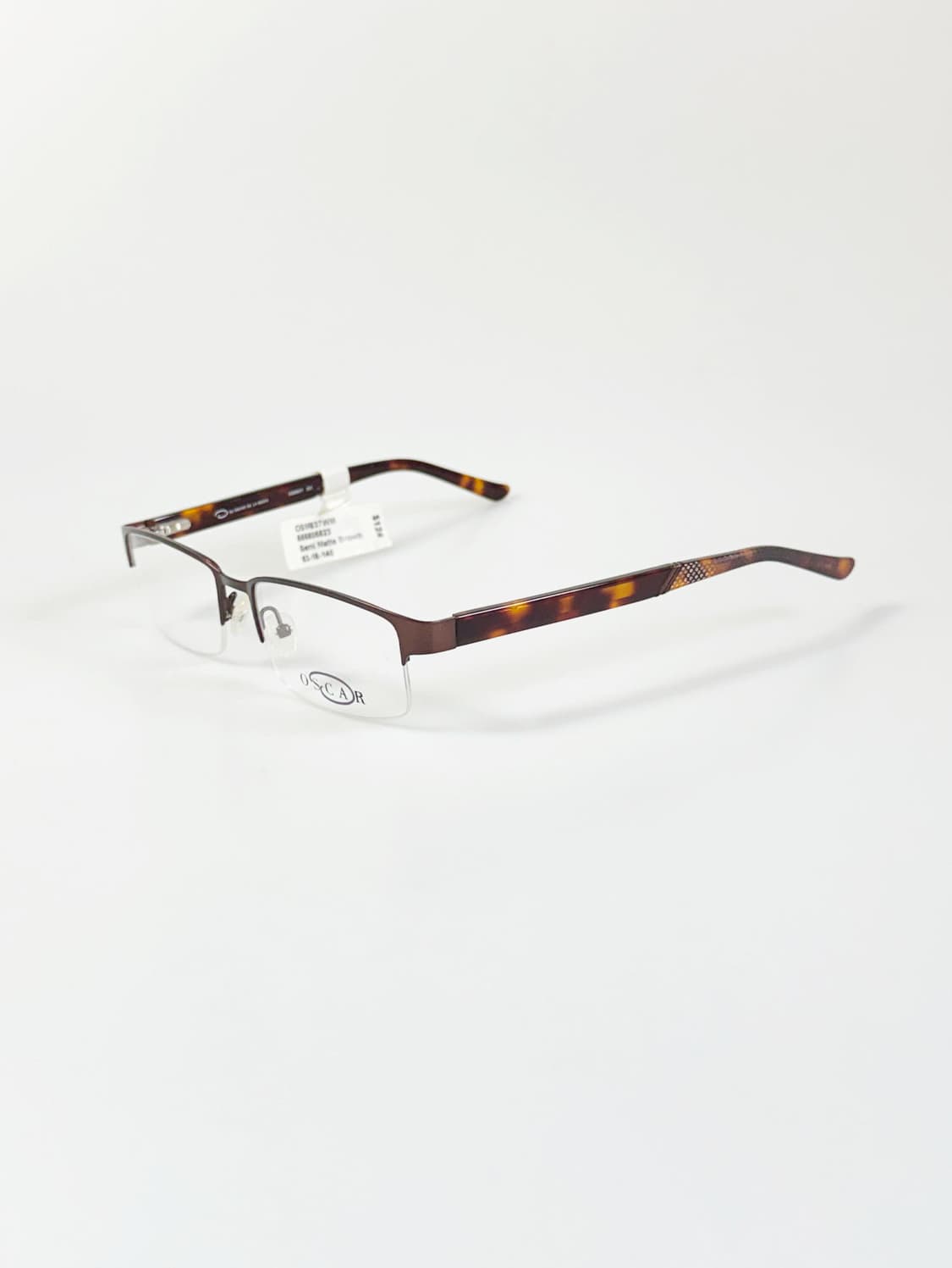 OSCAR De La Renta 반무테 스퀘어 메탈 빈티지 안경 상품이미지3