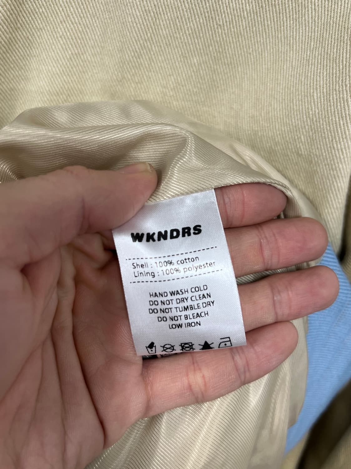 위캔더스 패치 레터링 레이싱 자켓 상품이미지6