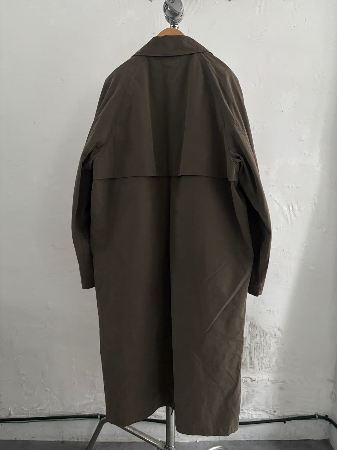 CP Company 씨피컴퍼니 90‘s 나일론 카키 롱 코트 상품이미지2