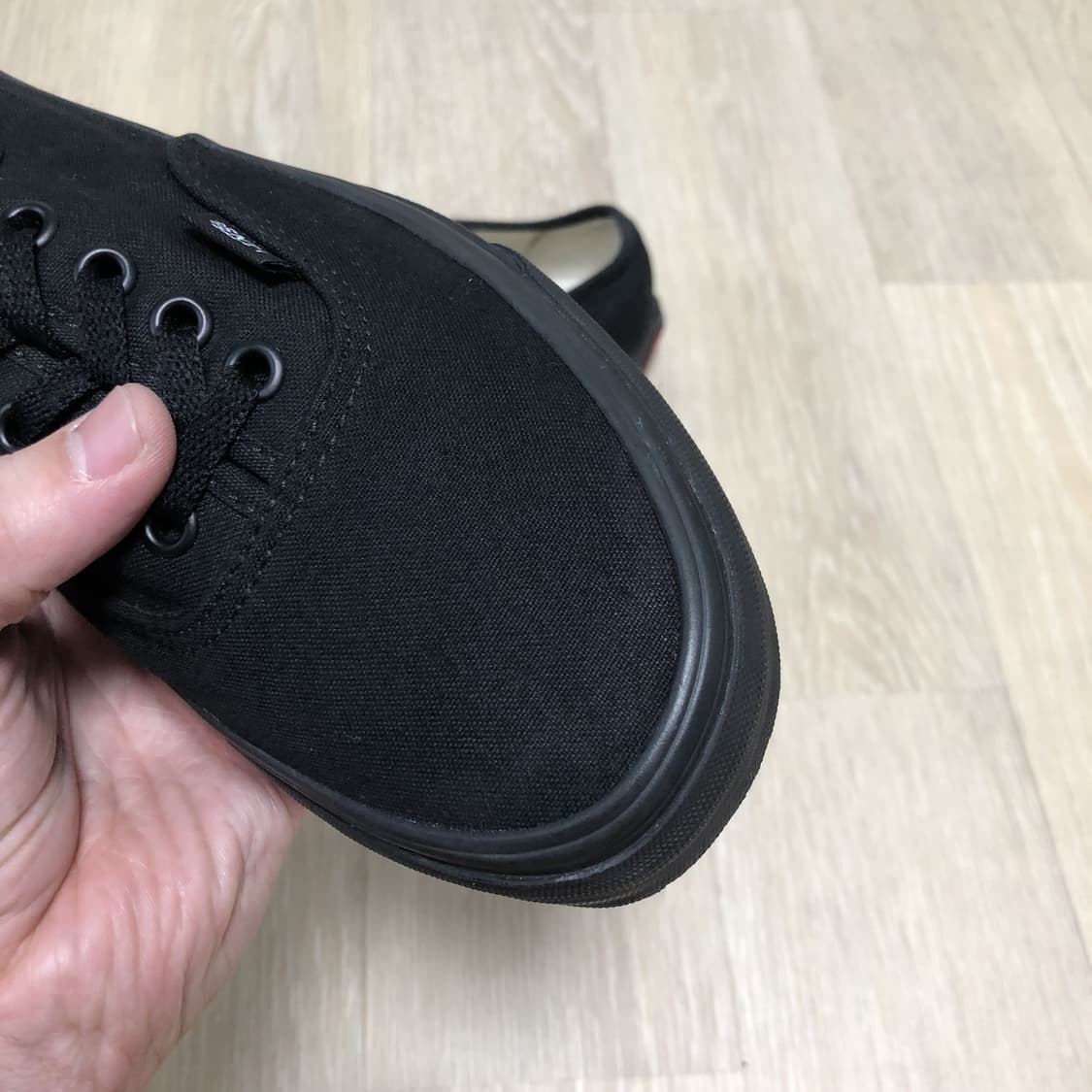(235) 반스 VANS 어센틱 트리플 블랙 올검 상품이미지9