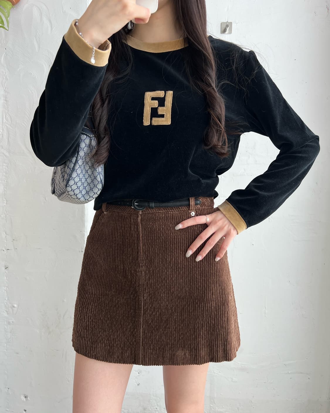 펜디 벨벳 탑 상품이미지6