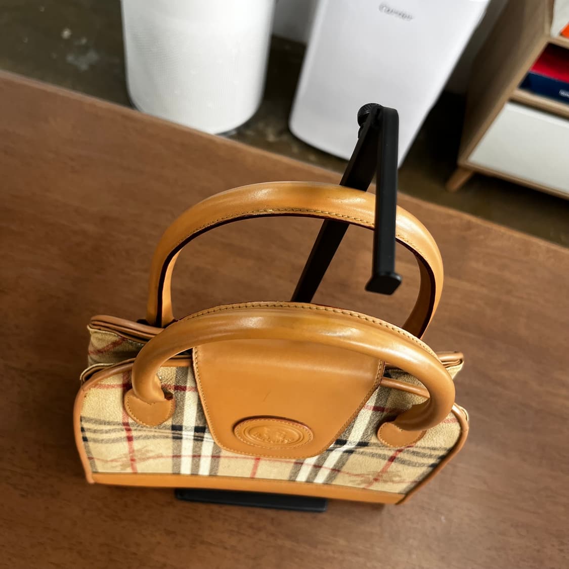 올드 버버리 노바체크 토트백 상품이미지3