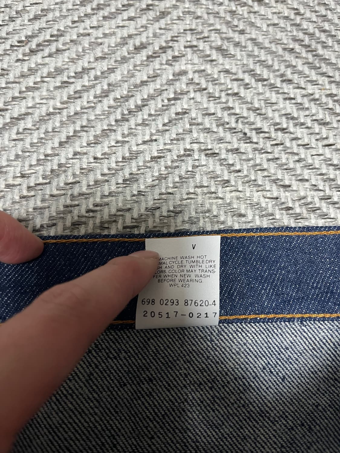 90s 리바이스 517 33x34 오렌지탭 데드스탁 상품이미지4