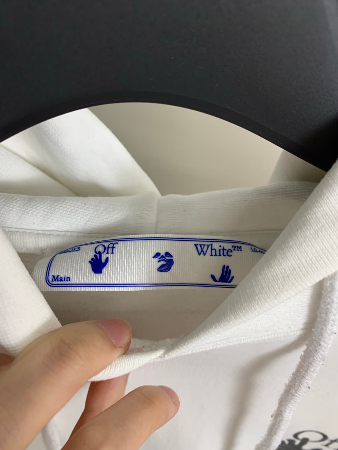 [M] 오프화이트 마커애로우 후드티 상품이미지4