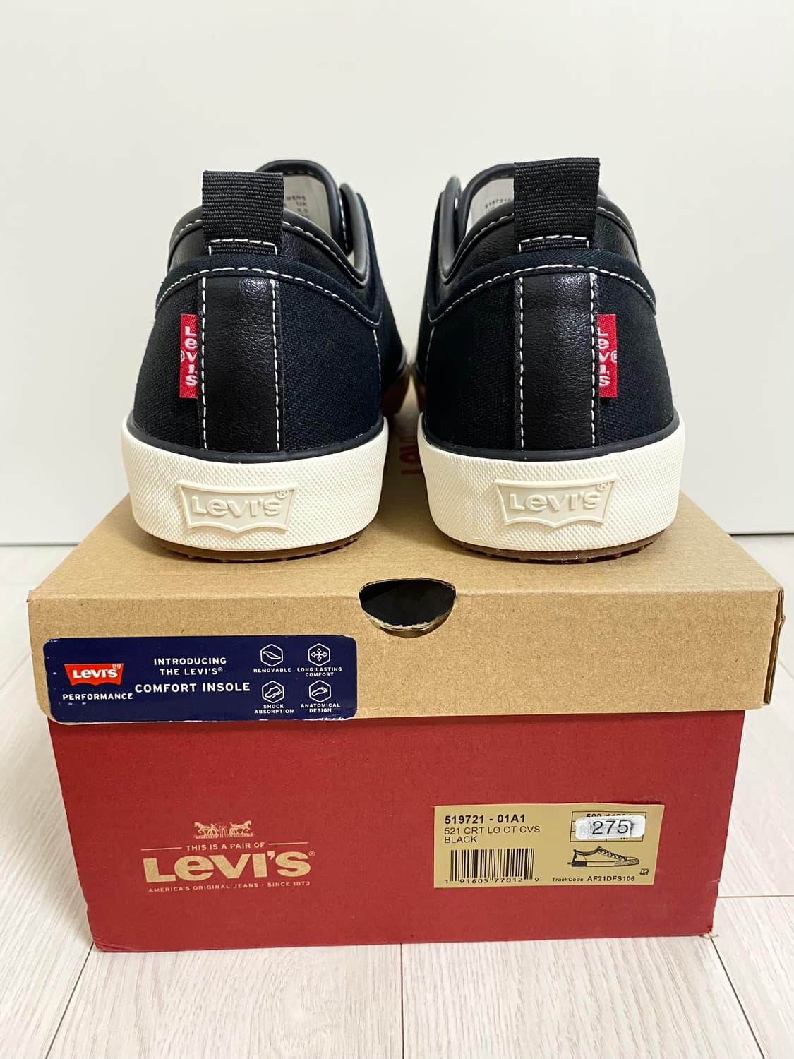Levi's 521 CRT LO CT CVS BLACK 상품이미지7