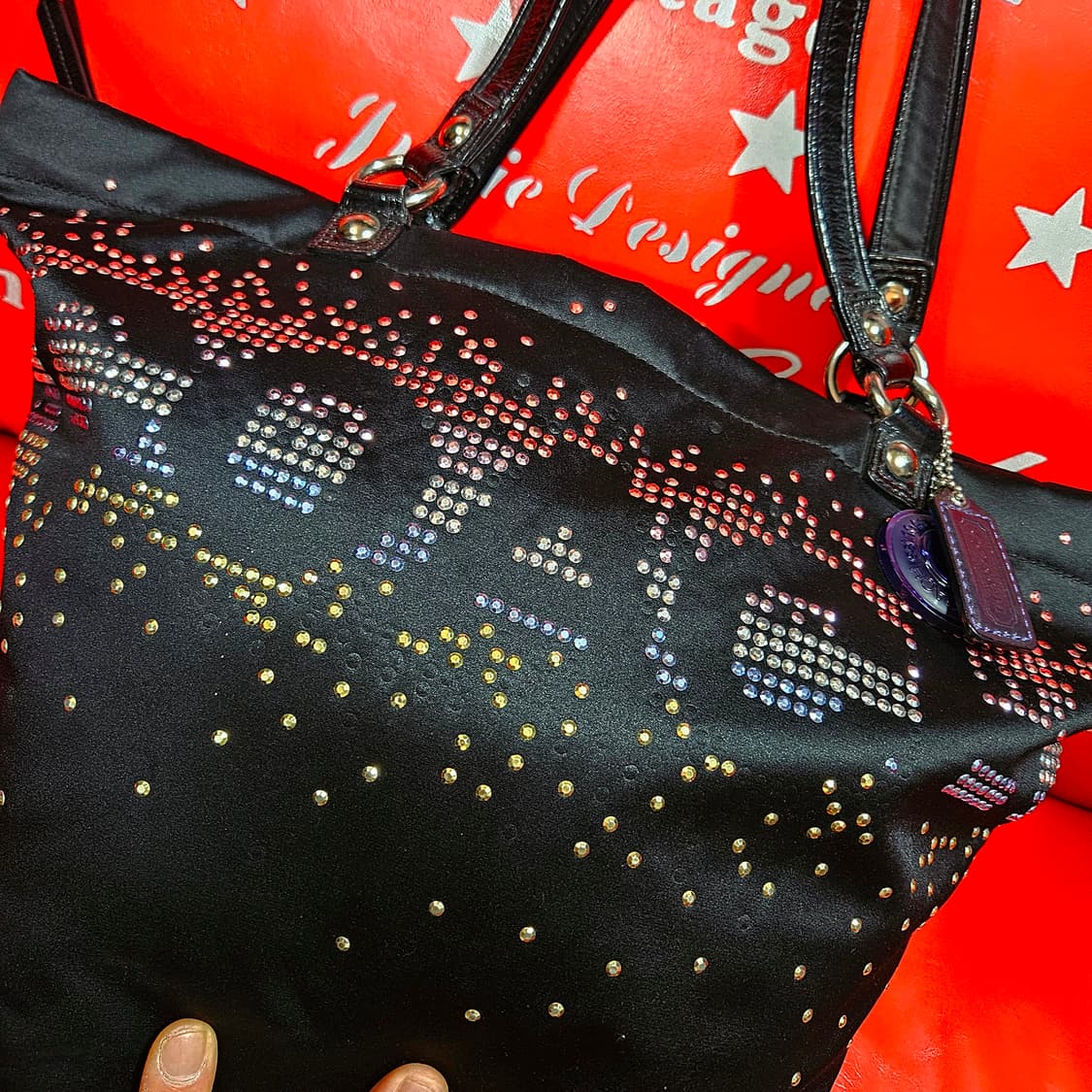 코치(COACH) 스페셜 에디션 홀리데이 나일론 토트백 상품이미지2