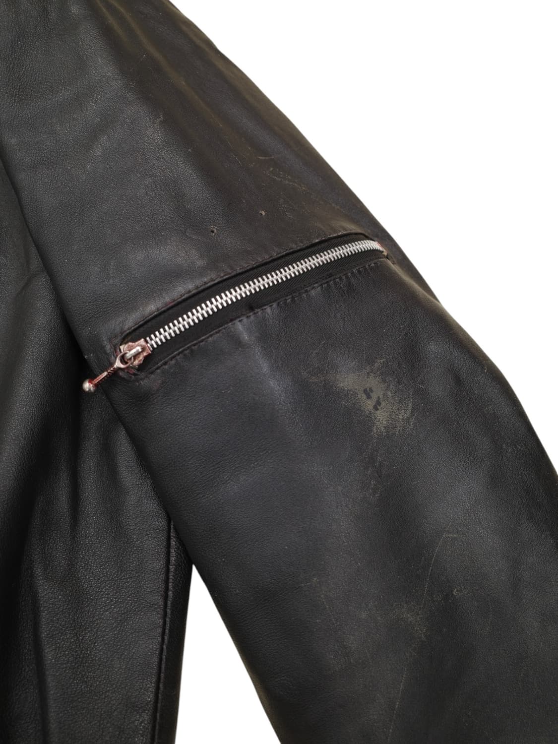 90‘s 보이 런던 가죽 봄버 상품이미지4