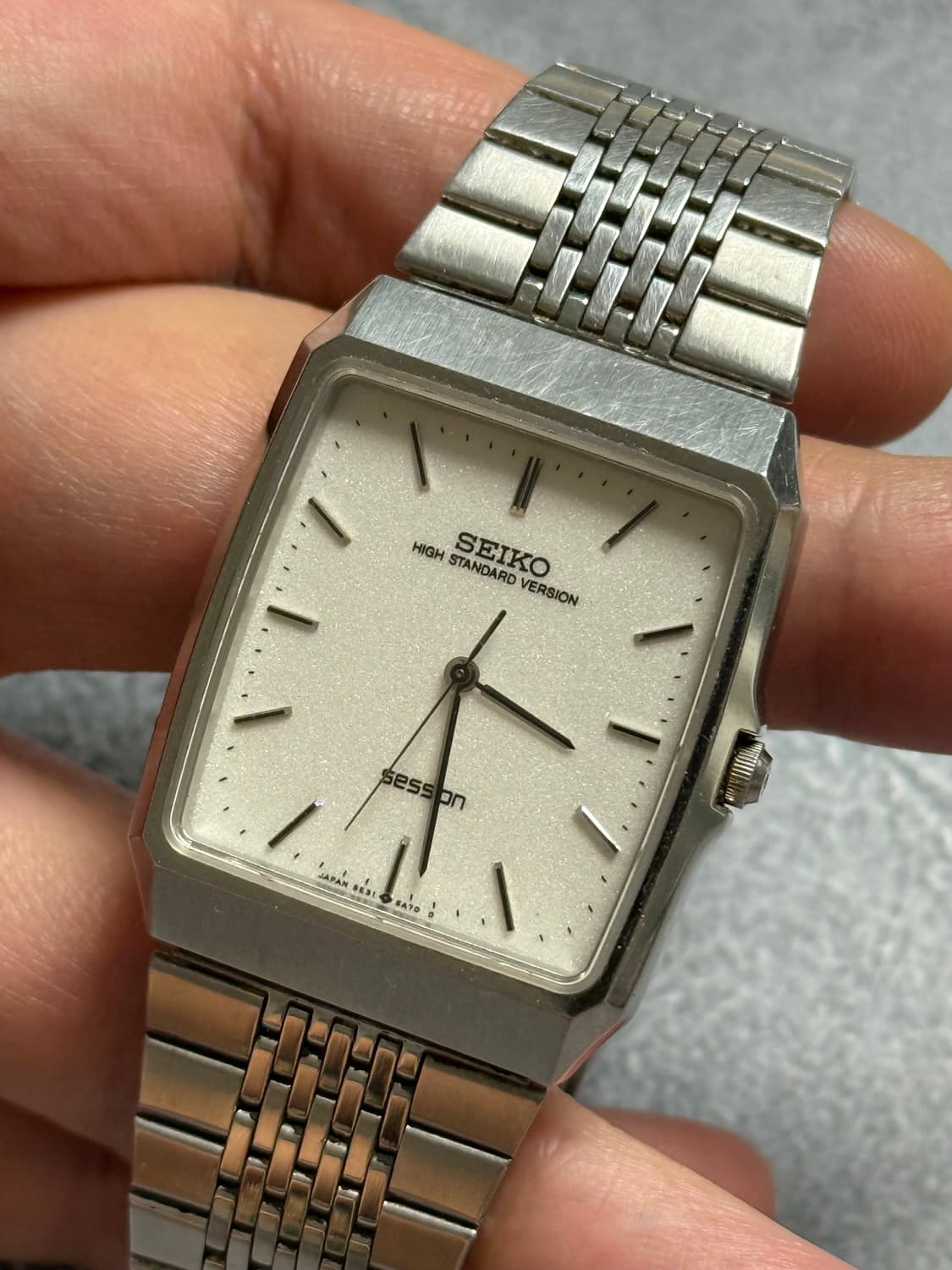 Seiko 세이코 Session Square 하이 스탠다드 버전 상품이미지3
