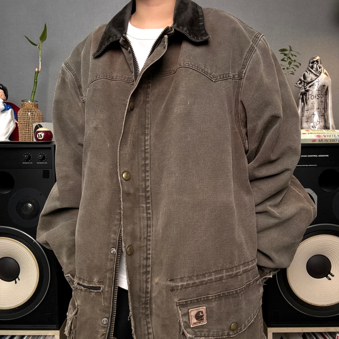 칼하트 90s 블랭킷 디트로이트자켓 c52 상품이미지1