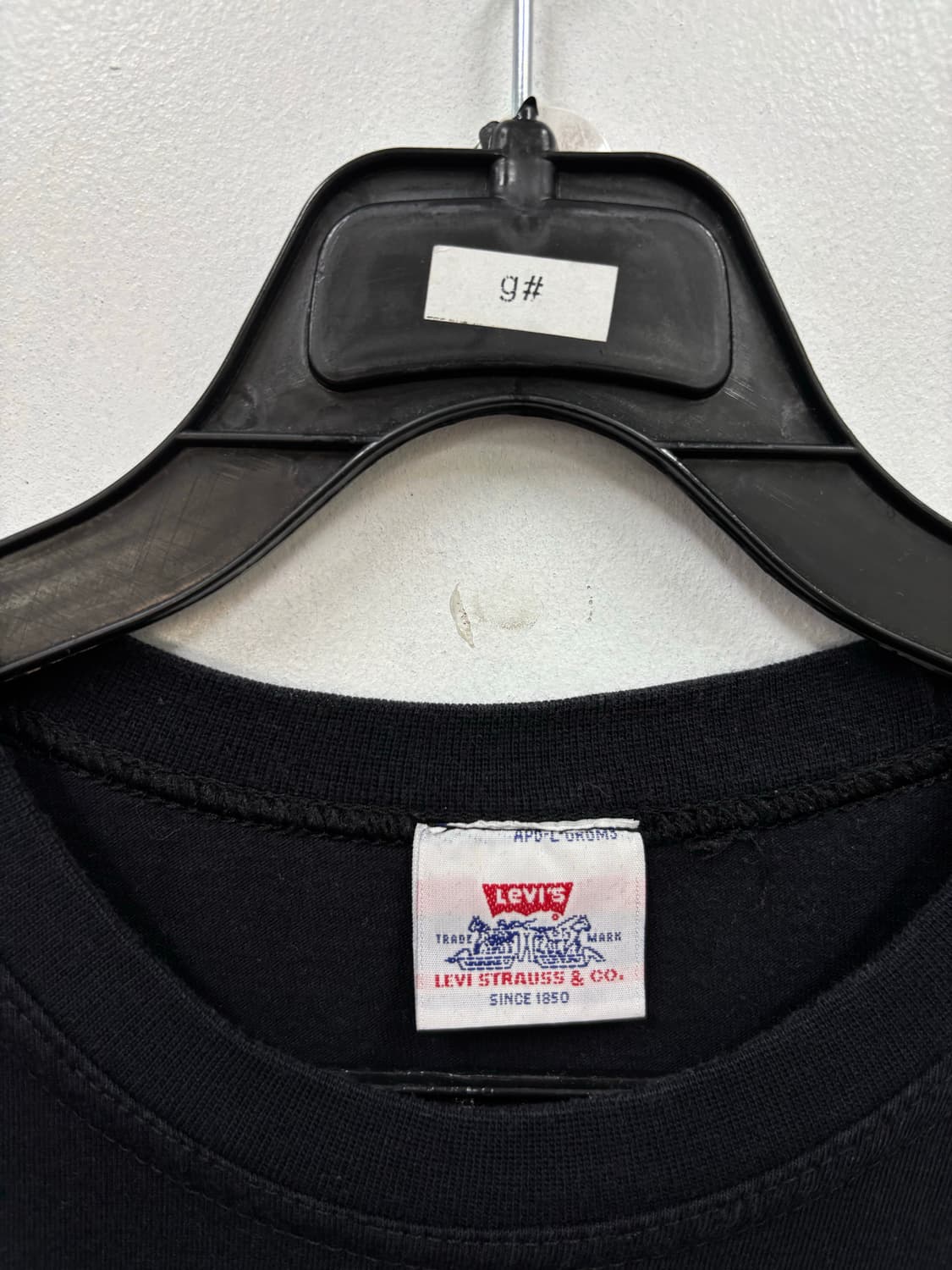 리바이스 우먼 백로고 반팔티  상품이미지4