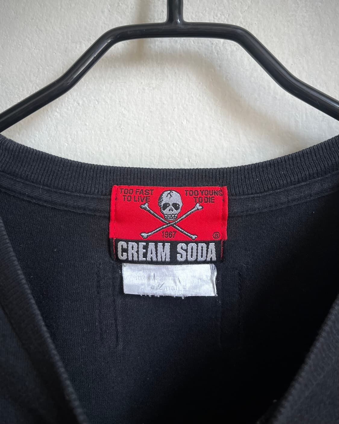 CREAM SODA Vintage Wings Skull T-Shirt 상품이미지7