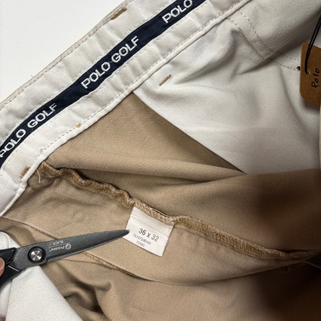 [36x32] Polo golf chino pants beige 상품이미지4
