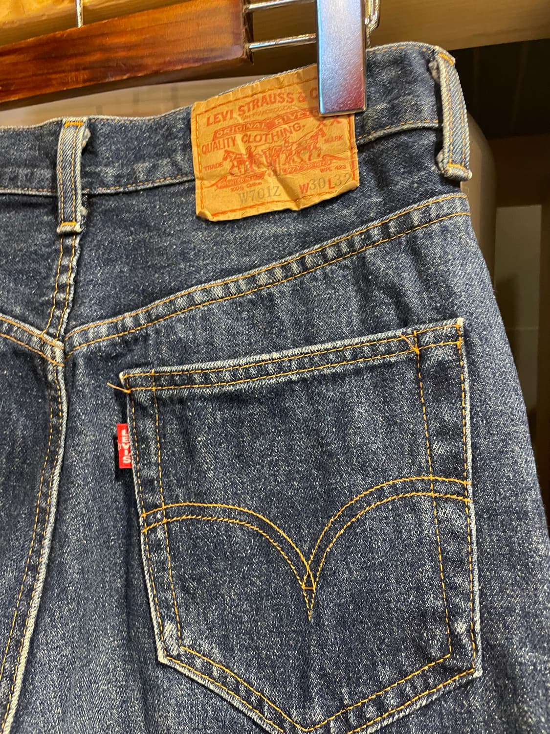 90s리바이스 701 샐비지 데님팬츠 상품이미지6