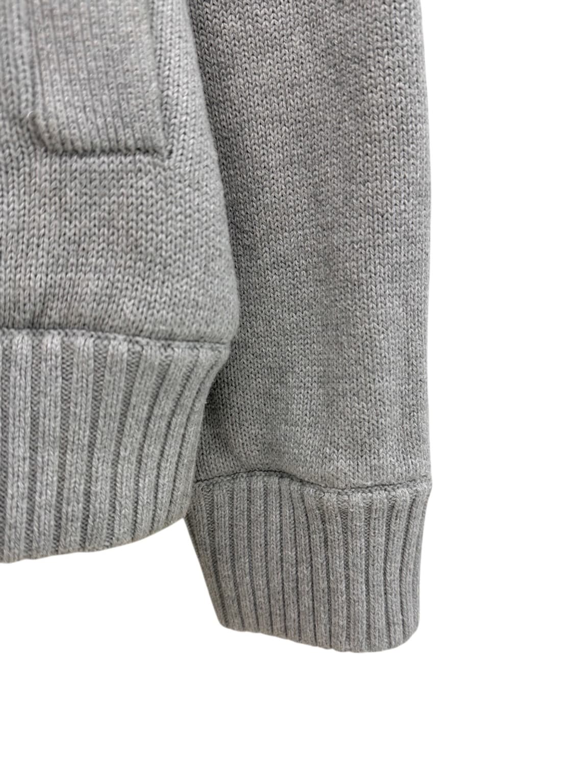 타미힐피거 기모 니트집업 그레이 (L) 상품이미지7