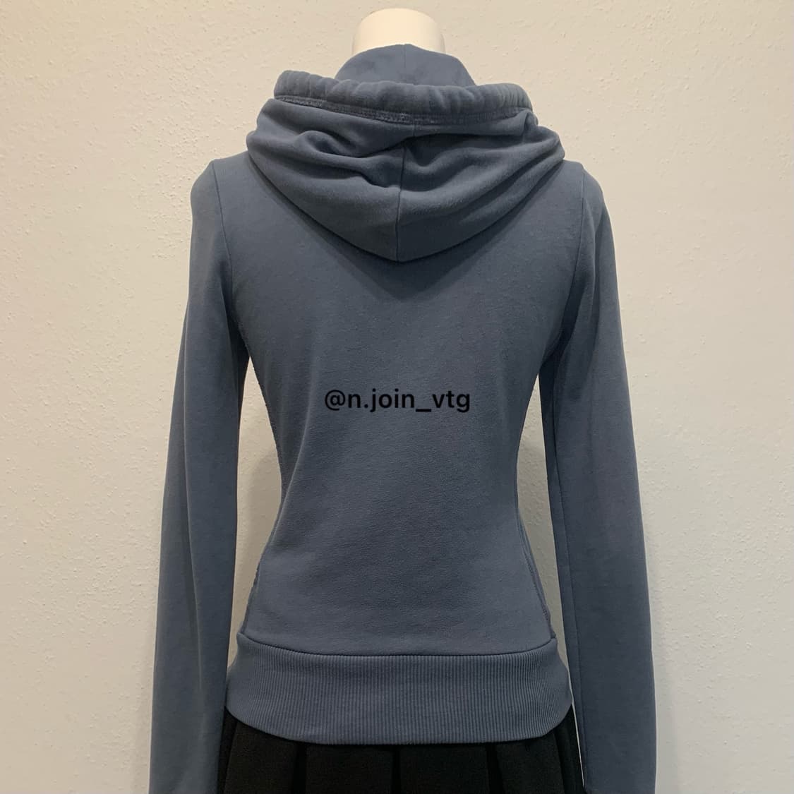 아베크롬비 뮤트 블루 후드집업 상품이미지3