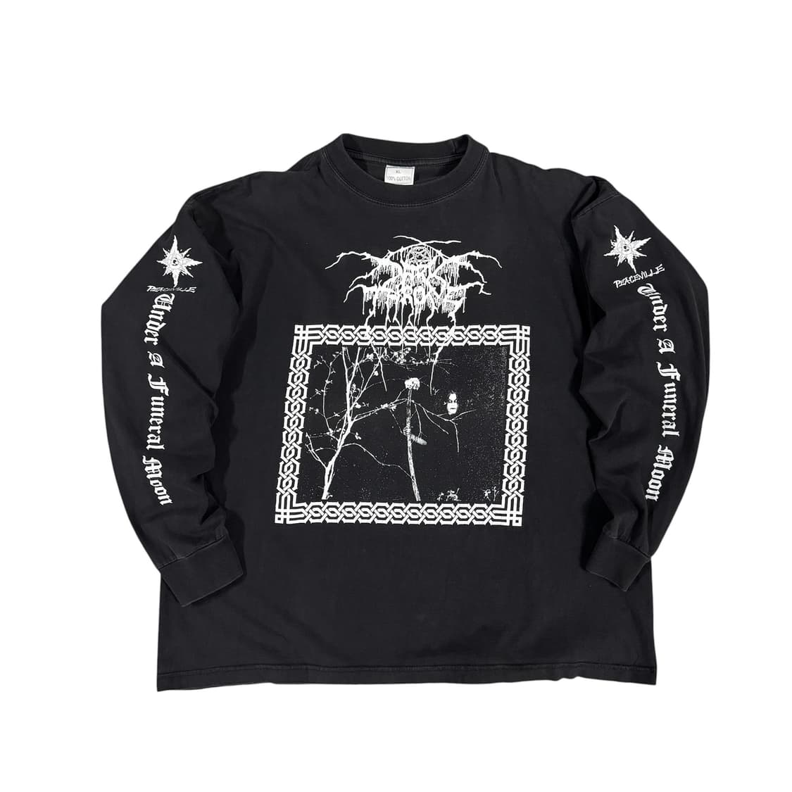 빈티지 90s Dark Throne 다크쓰론 롱슬리브 티셔츠 상품이미지1