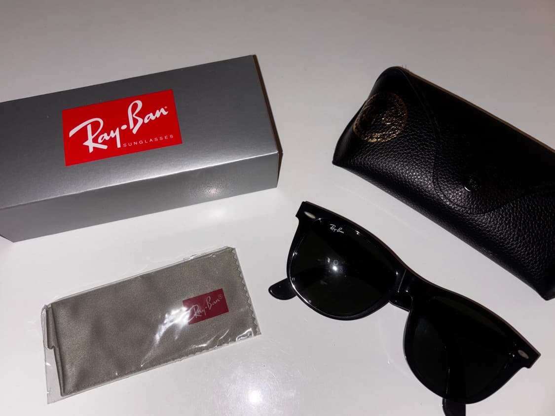 레이밴 웨이페어러 RB2140 901 블랙 / 풀구성 상품이미지2