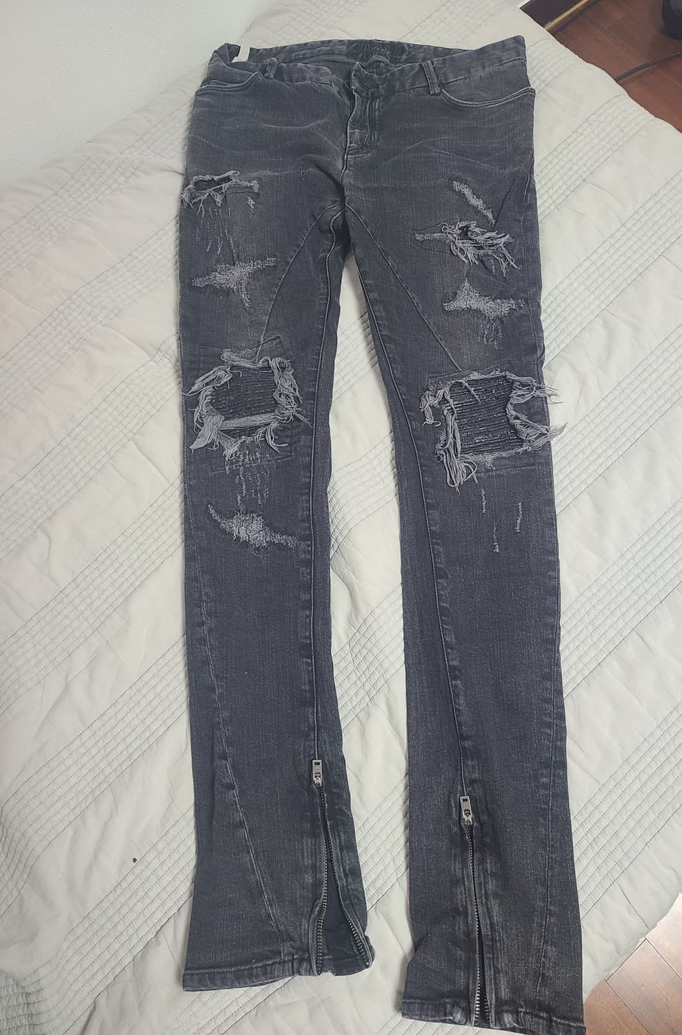 조니울프 그런지 너낌 디스트레스드 진 상품이미지1