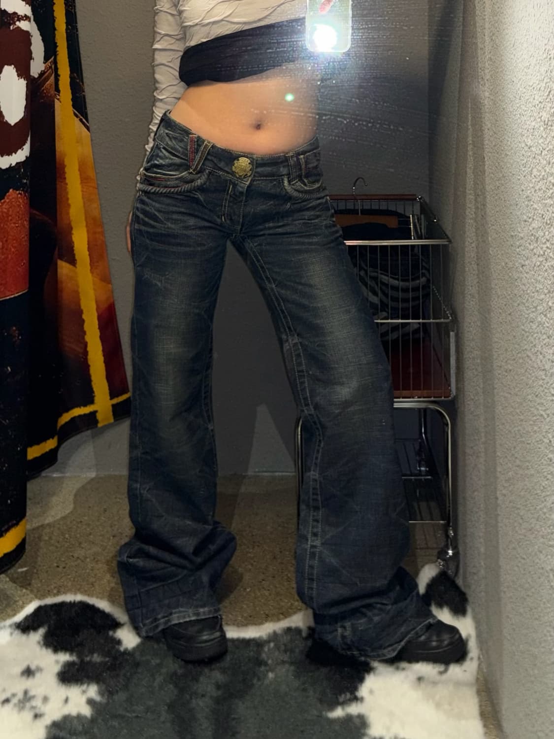 레드페퍼 부츠컷 데님팬츠 상품이미지3