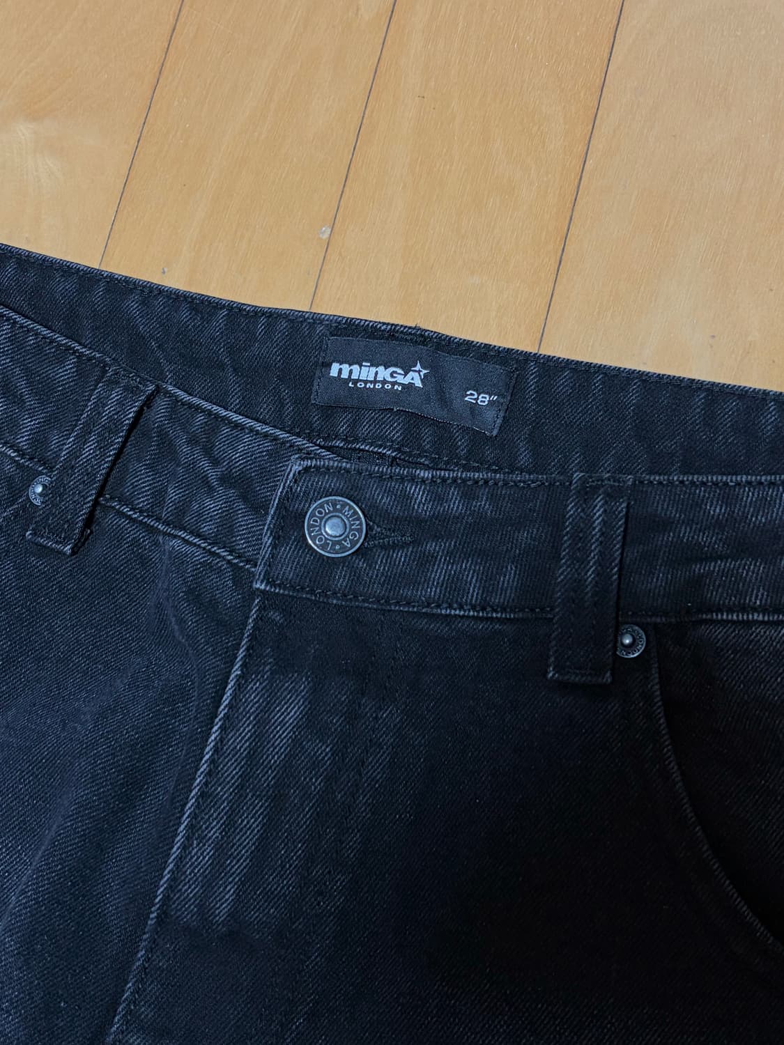 Minga london 그래픽 배기 데님 팬츠 상품이미지7