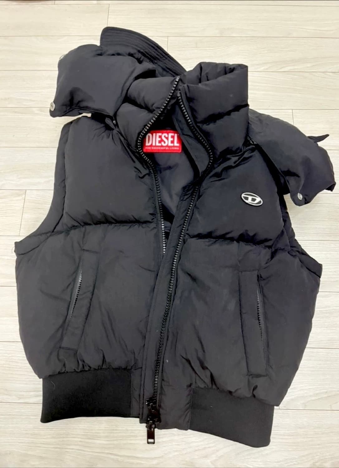 디젤 조끼패딩 상품이미지1