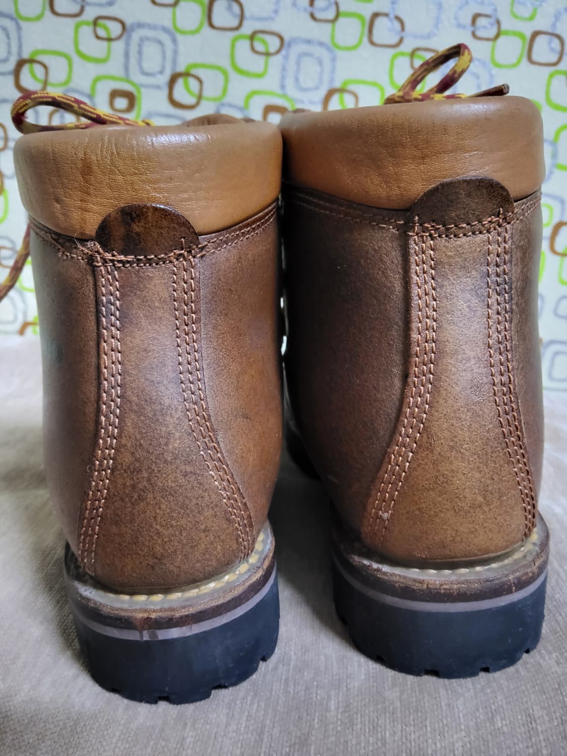 점보 통가죽 수제등산화 270 중등산화 상품이미지4