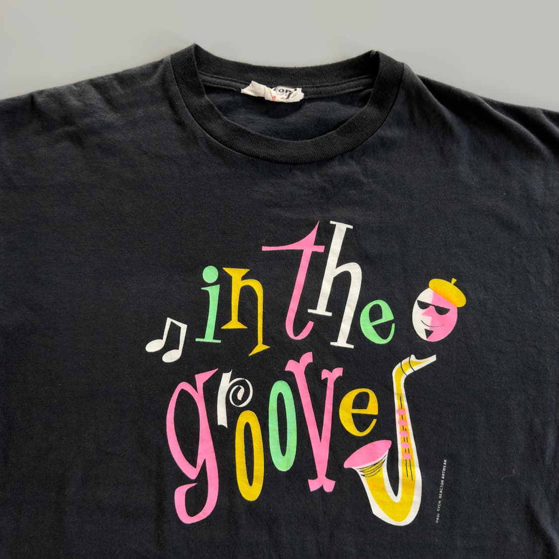 90s music in the groove 빈티지 재즈 티셔츠 상품이미지2