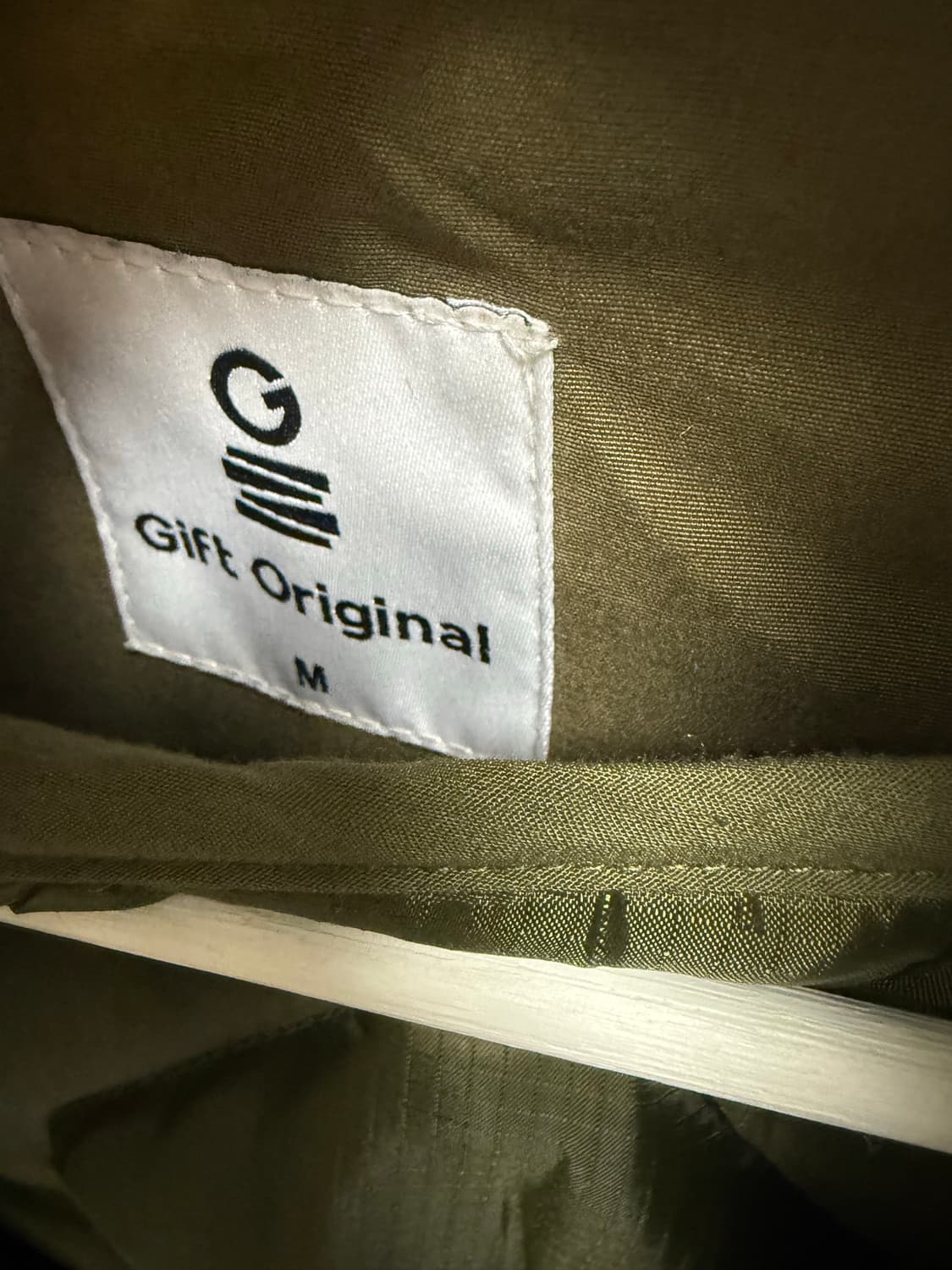 기프트 오리지널 M-65 숏 개파카 카키 투웨이 야상 상품이미지4