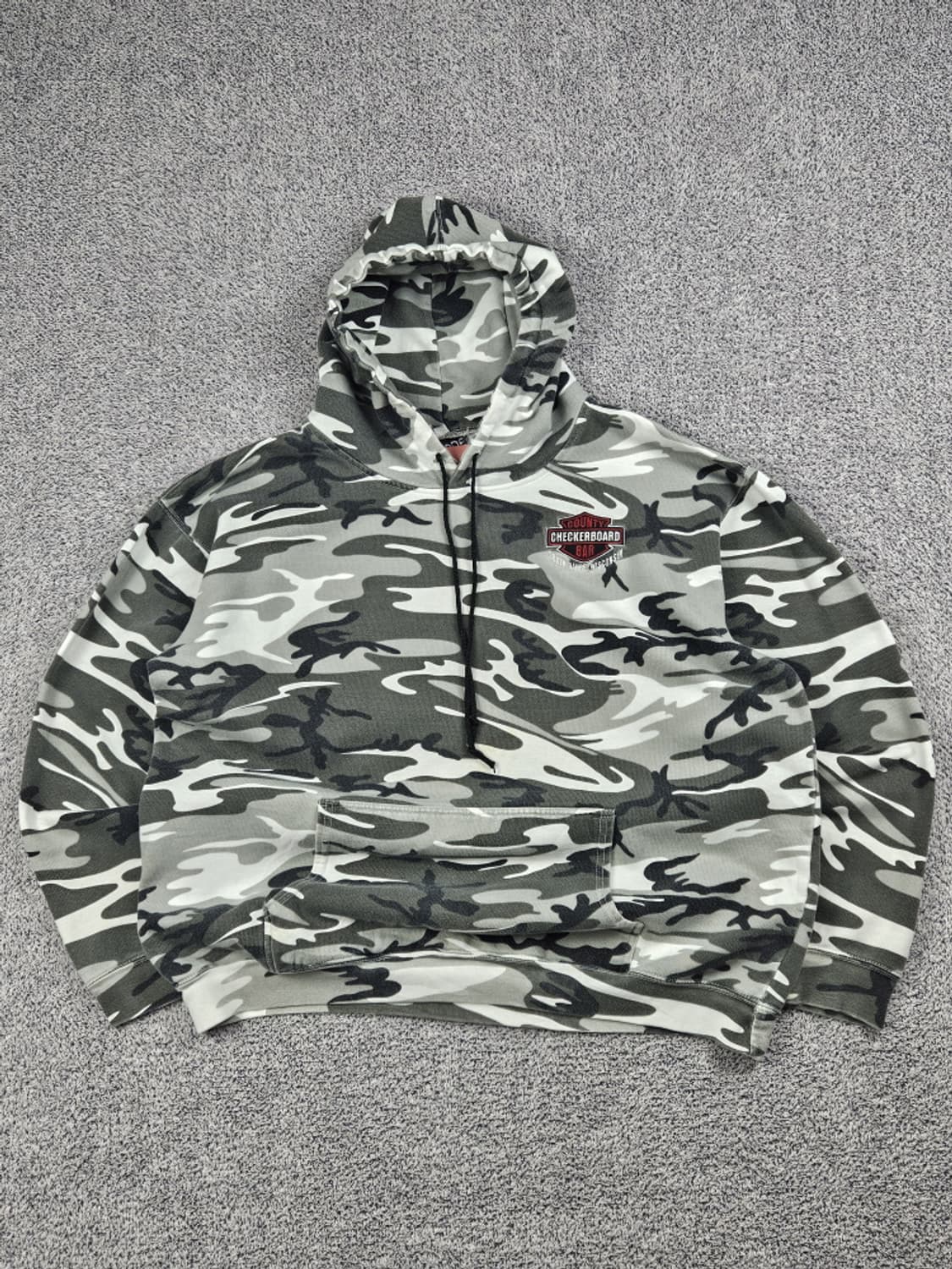 CODE V 카모패턴 카운티 체커보드 바 후디 ( L ) / 10441 상품이미지2