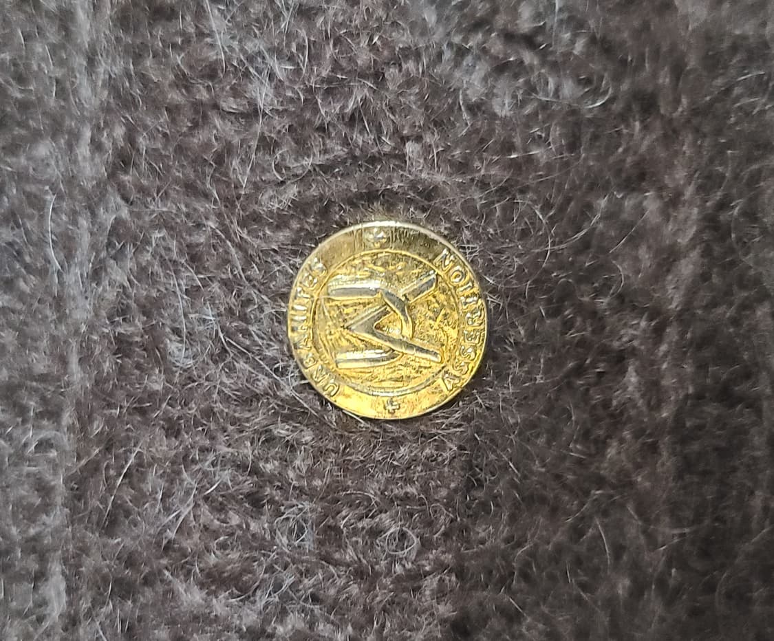 Ca gaze 브라운 100% 모헤어 울 가디건 M 상품이미지6