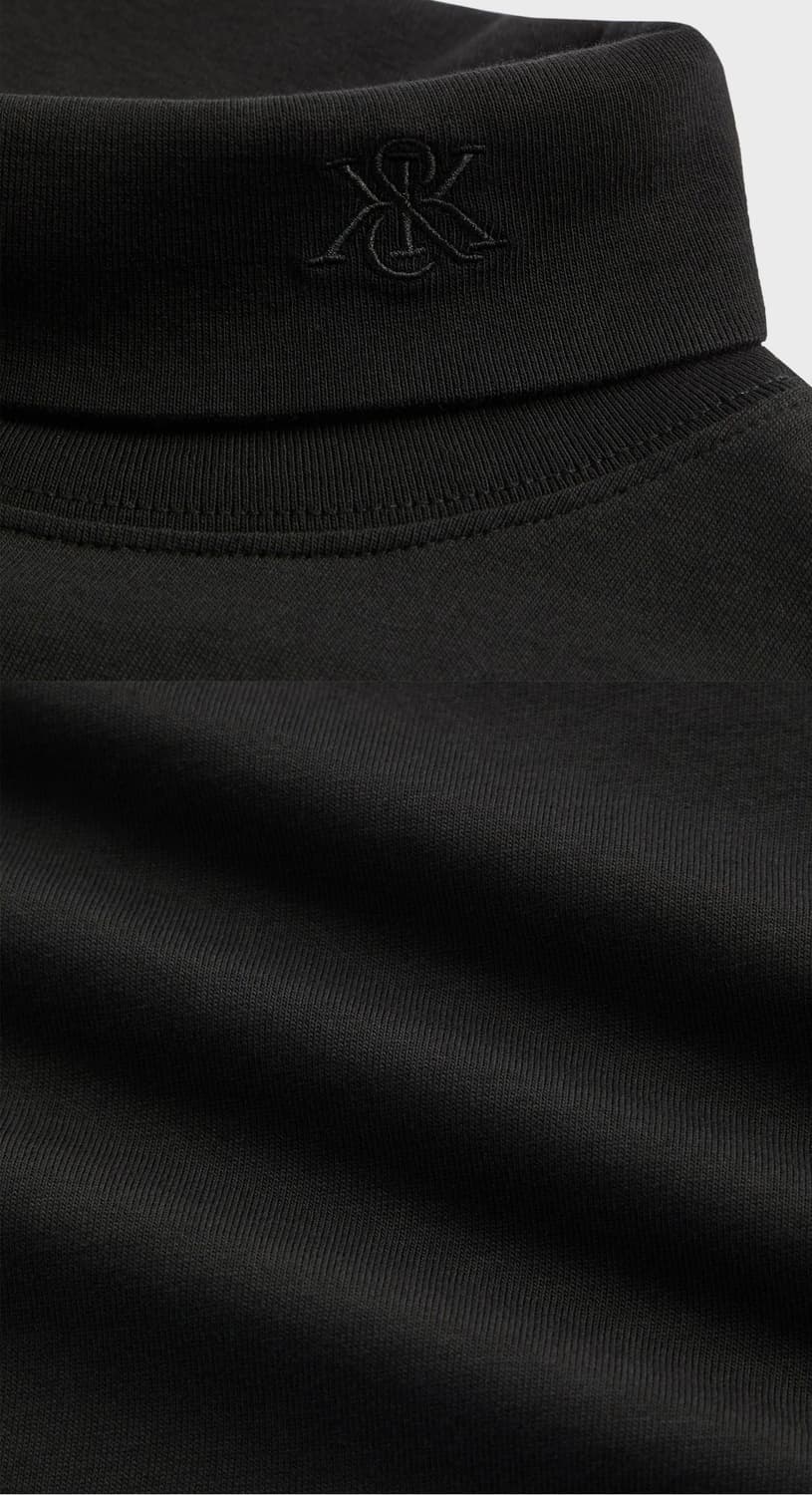 Kith 터틀넥긴팔 새상품 xxl 블랙 상품이미지7