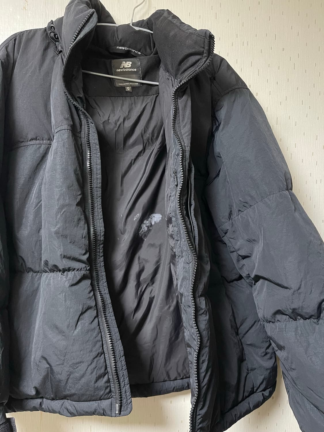 뉴발란스 UNI 액티브 숏 나일론 구스다운 자켓 상품이미지6