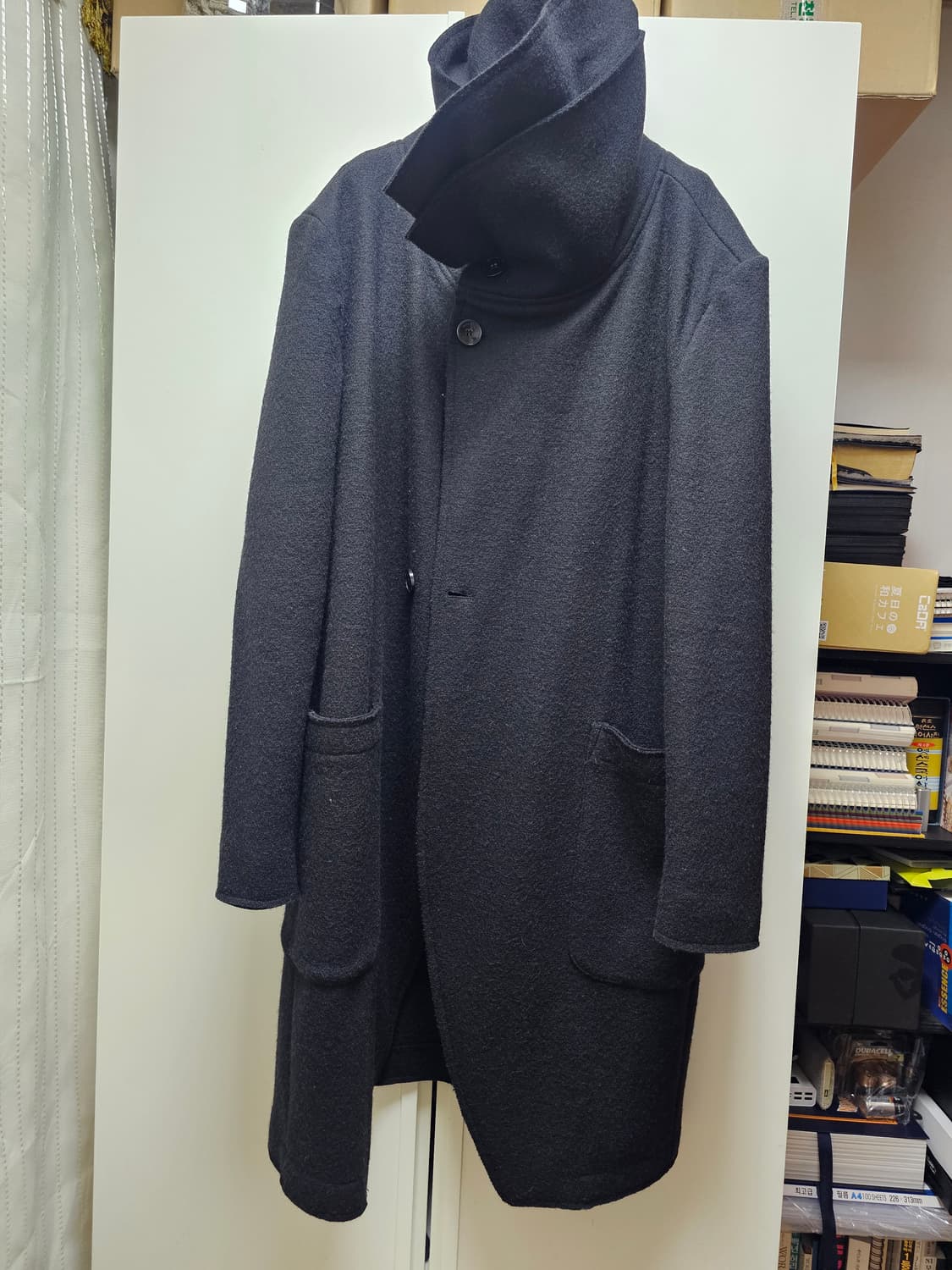 자라 남성 울 코트 (렉오웬스 요지 야마모토ST) 상품이미지4