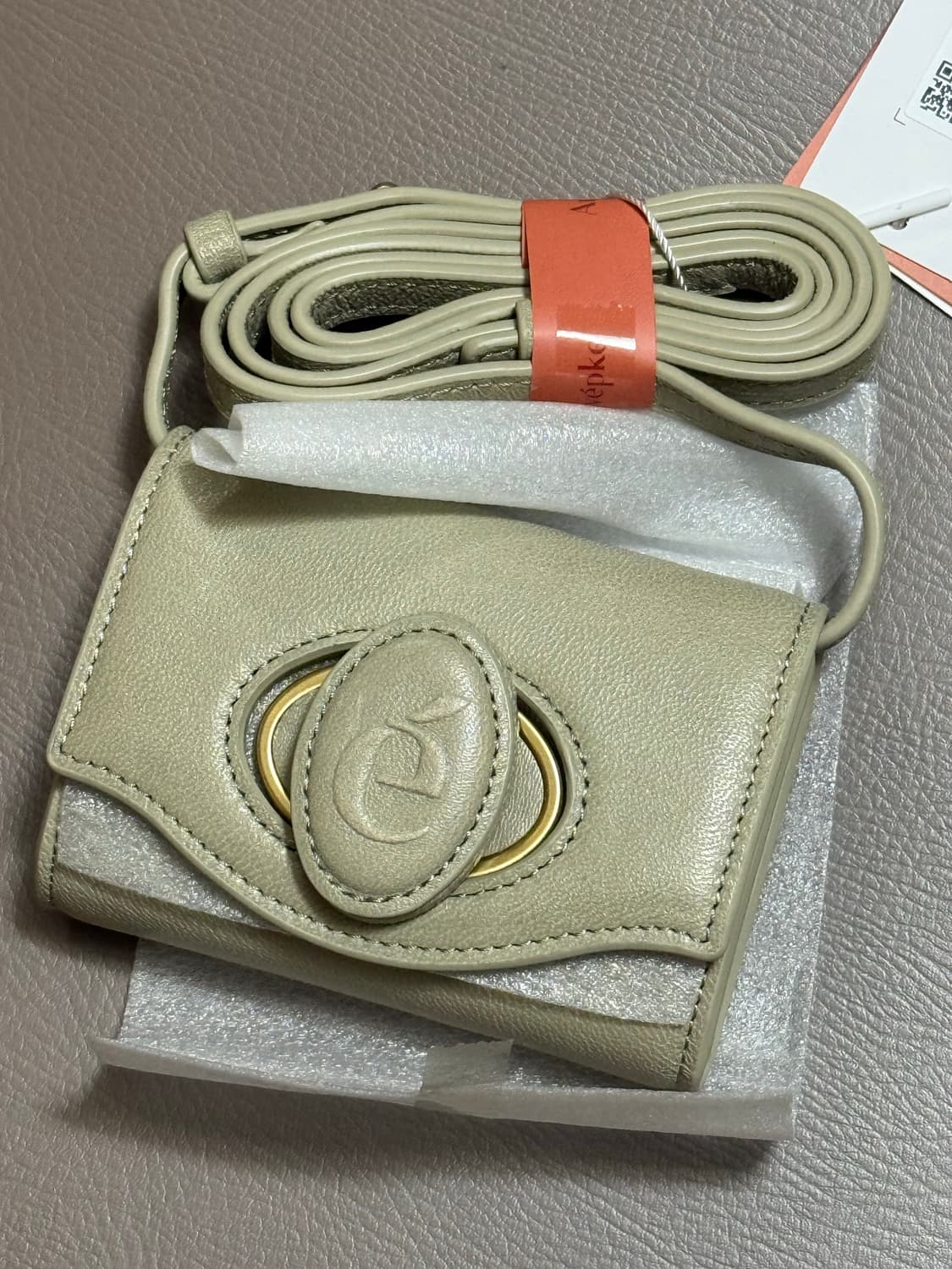 새상품) 아카이브앱크 오발카드백 피스타치오 상품이미지1