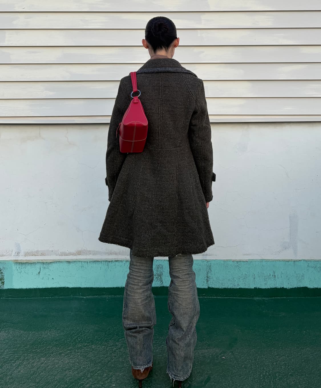 FUTURUM Wool Trench Coat made in Italy 상품이미지9