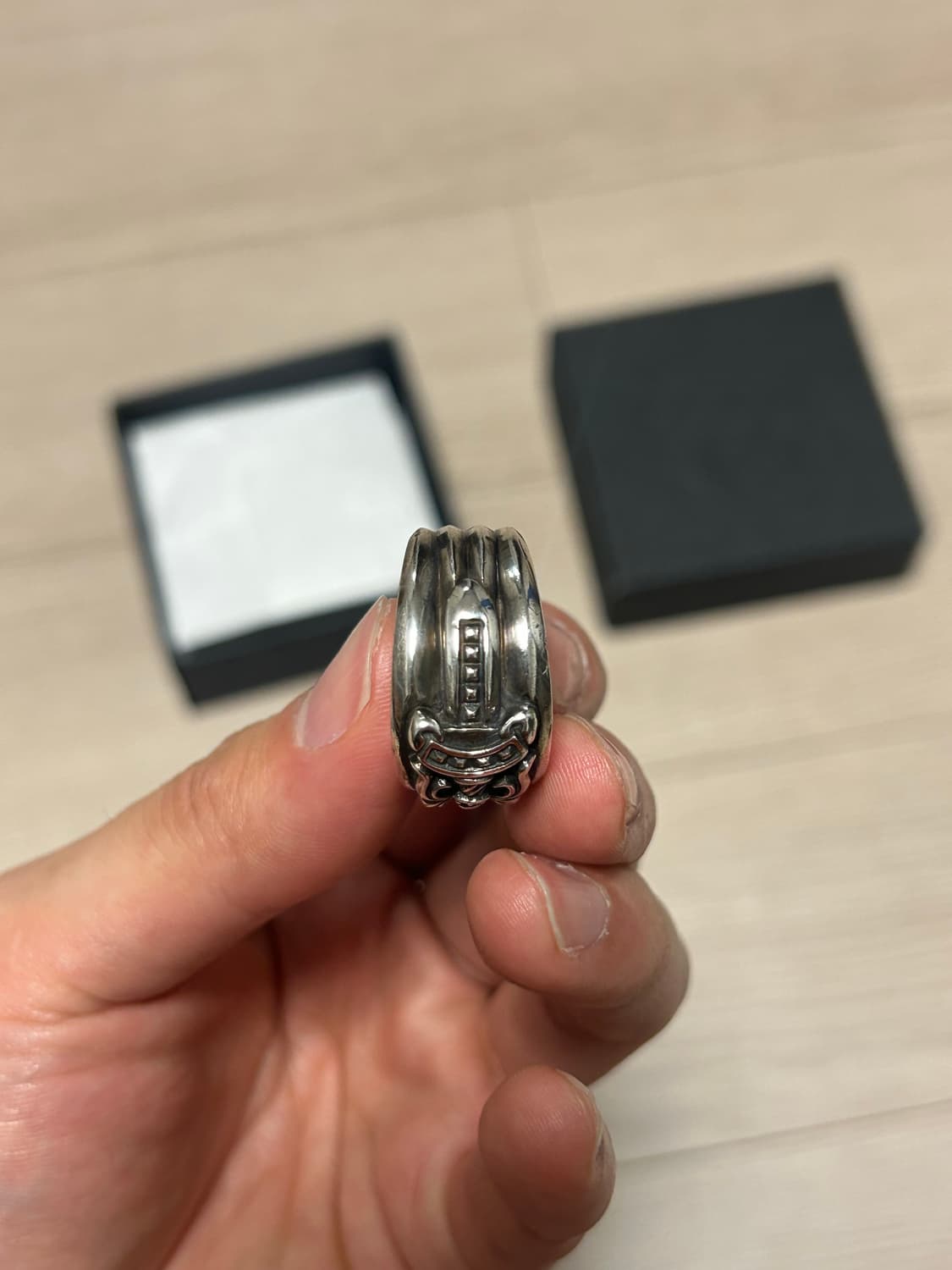 [us10.5] 크롬하츠 대거링 상품이미지7