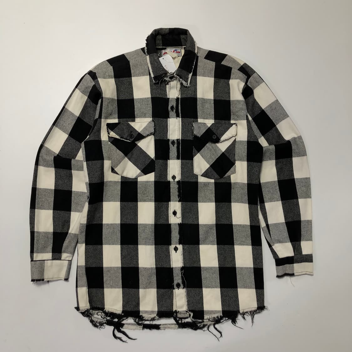 아메리칸 빈티지 디스트로이드 체크셔츠 상품이미지1